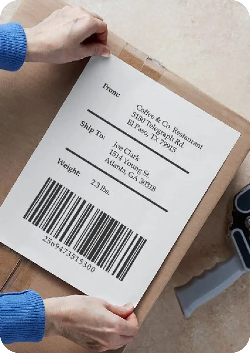 paper labels label paper